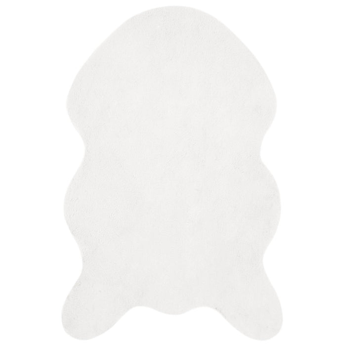 Covor din Blană Faux de Iepure Olite Alb 80 x 120 cm Poliester - WALTI WALTI