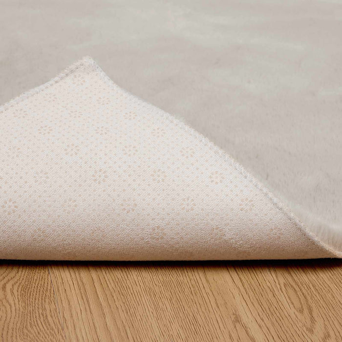 Covor din Blană Faux de Iepure Olite Bej 80 x 250 cm Poliester - WALTI WALTI