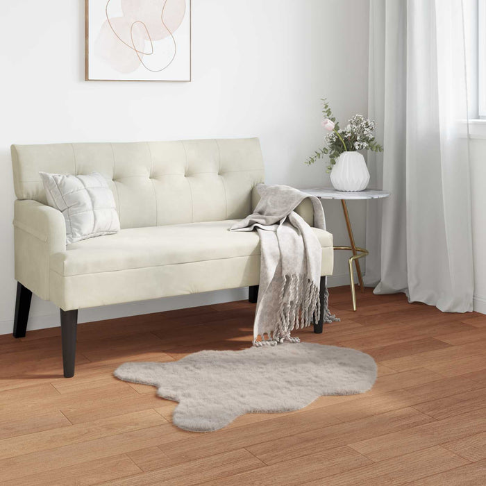 Covor din Blană Faux de Iepure Olite Bej 50 x 80 cm Poliester - WALTI WALTI