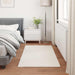 Covor din Blană Faux de Iepure Olite Crem 80 x 150 cm Poliester - WALTI WALTI