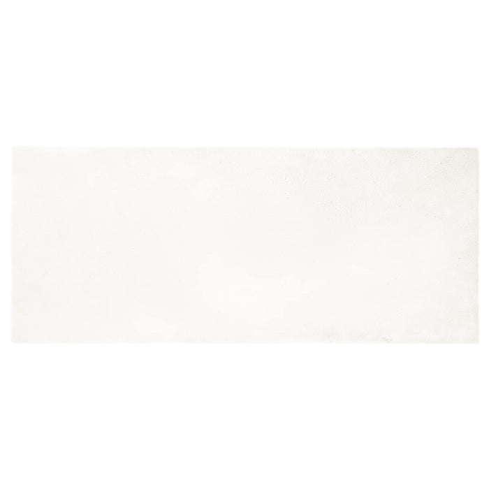 Covor din Blană Faux de Iepure Olite Crem 80 x 200 cm Poliester - WALTI WALTI
