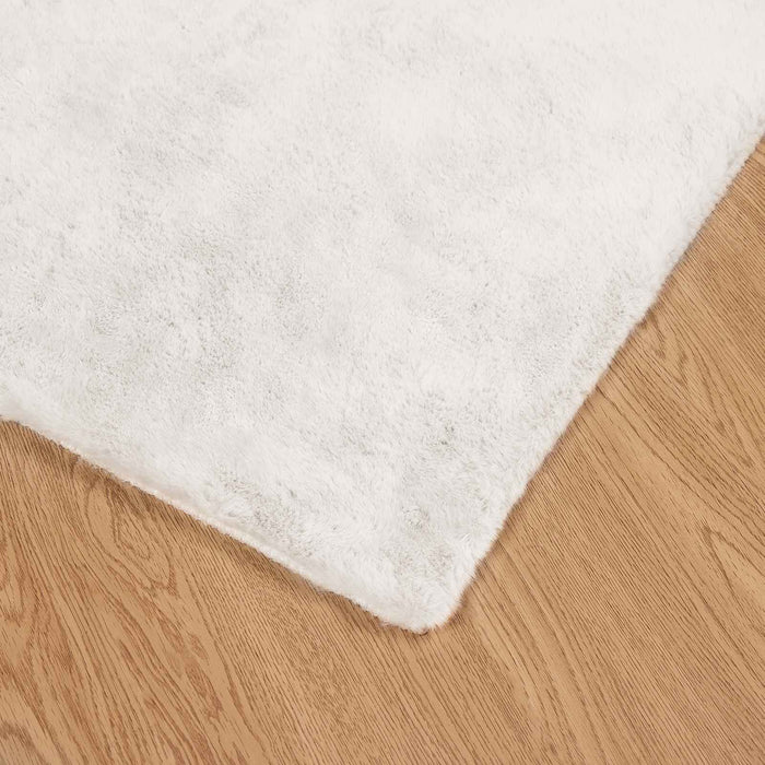 Covor din Blană Faux de Iepure Olite Crem 80 x 250 cm Poliester - WALTI WALTI