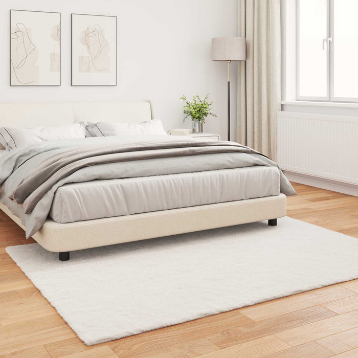 Covor din Blană Faux de Iepure Olite Crem 140 x 200 cm - WALTI WALTI