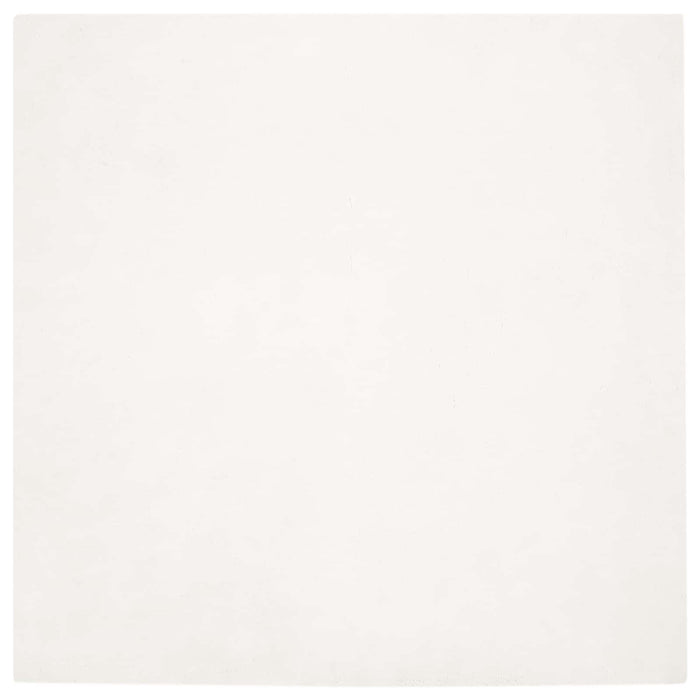 Covor din Blană Faux de Iepure Olite Crem 120 x 120 cm - WALTI WALTI