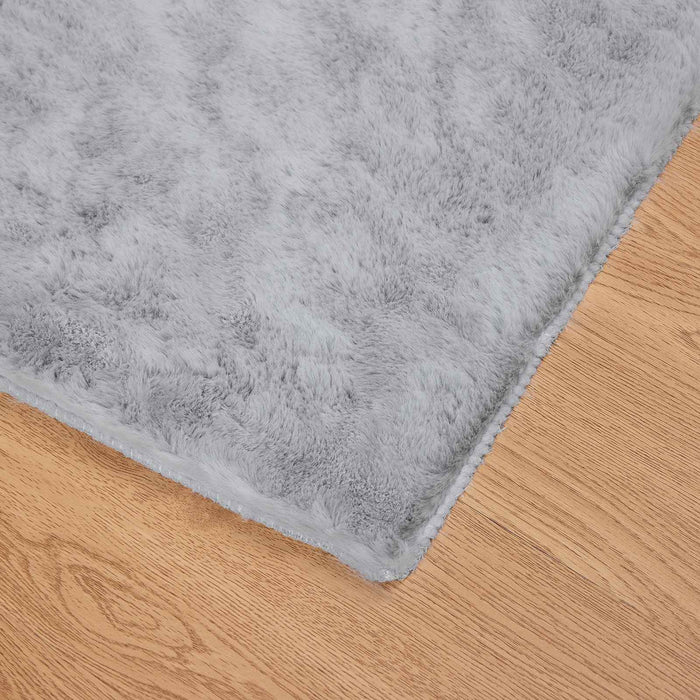 Covor din Blană Faux de Iepure Olite Gri 120 x 170 cm Poliester - WALTI WALTI