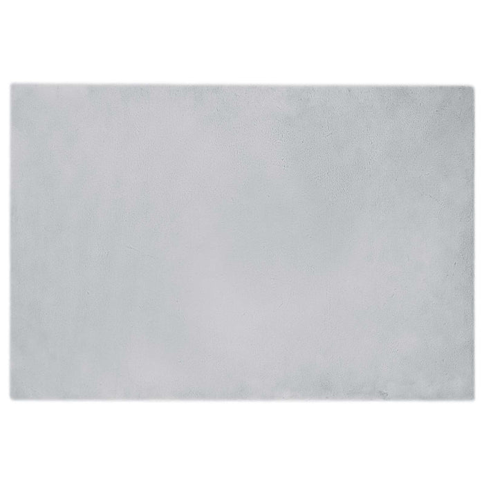 Covor din Blană Faux de Iepure Olite Gri 120 x 170 cm Poliester - WALTI WALTI
