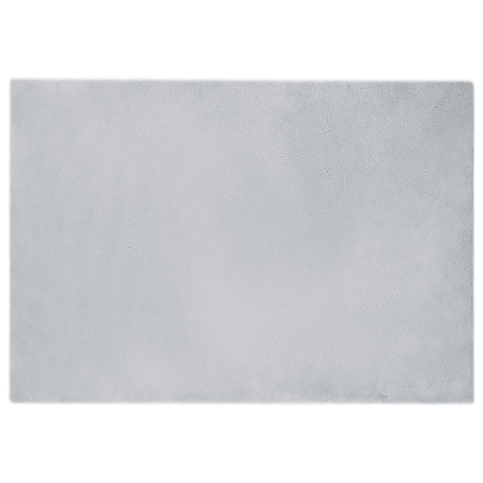 Covor din Blană Faux de Iepure Olite Gri 140 x 200 cm Poliester - WALTI WALTI