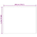Covor din Blană Faux de Iepure Olite Gri 200 x 280 cm Poliester - WALTI WALTI