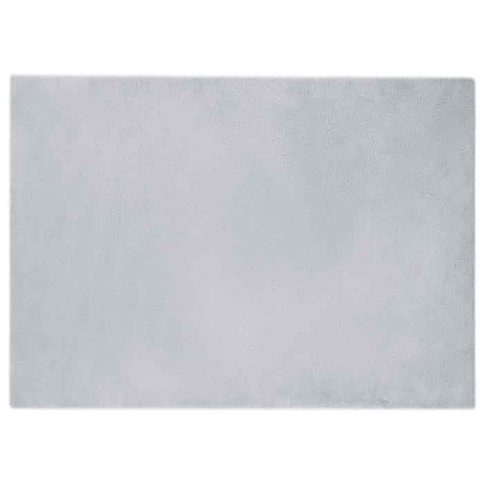 Covor din Blană Faux de Iepure Olite Gri 200 x 280 cm Poliester - WALTI WALTI