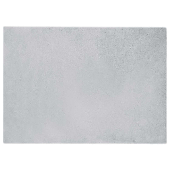 Covor din Blană Faux de Iepure Olite Gri 240 x 340 cm Poliester - WALTI WALTI