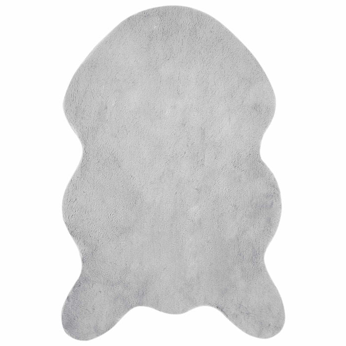 Covor din Blană Faux de Iepure Olite Gri 60 x 90 cm Poliester - WALTI WALTI