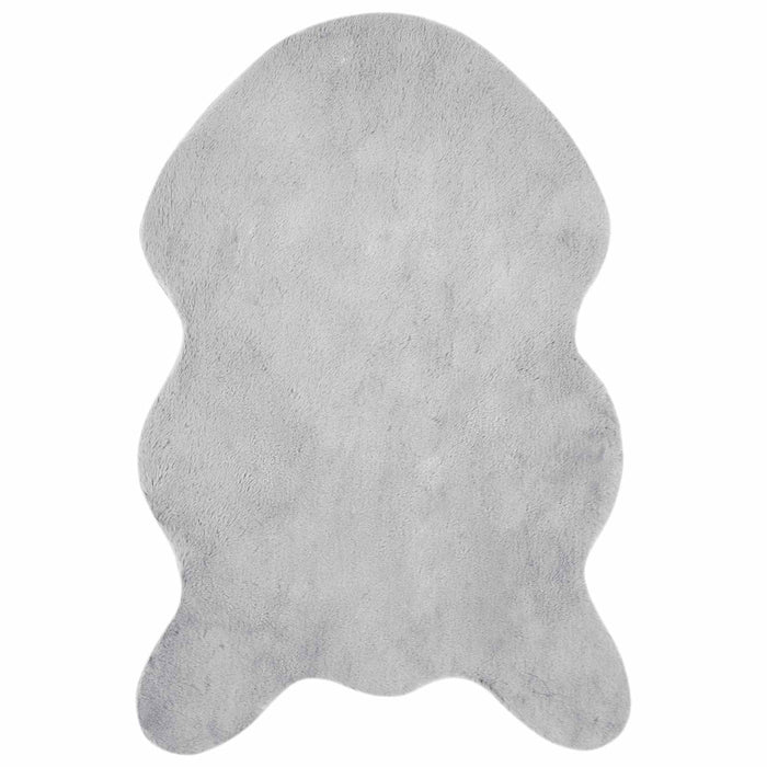 Covor din Blană Faux de Iepure Olite Gri 80 x 120 cm Poliester - WALTI WALTI