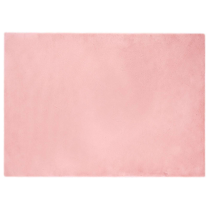 Covor din Blană Faux de Iepure Olite Roz 240 x 340 cm Poliester - WALTI WALTI