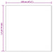 Covor din Blană Faux de Iepure Olite Roz 120 x 120 cm Poliester - WALTI WALTI