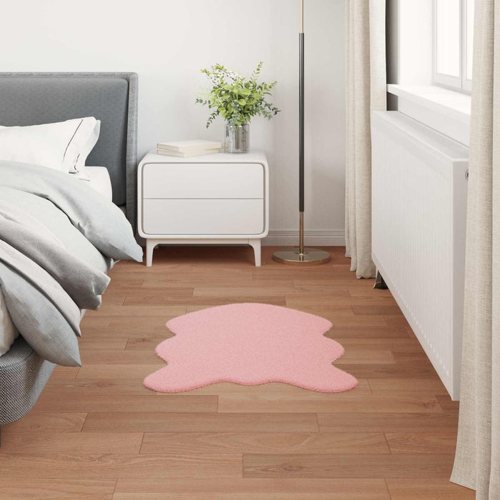 Covor din Blană Faux de Iepure Olite Roz 80 x 120 cm Poliester - WALTI WALTI