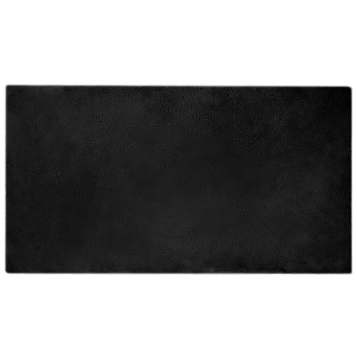 Covor din Blană Faux de Iepure Olite Negru 60 x 110 cm - WALTI WALTI