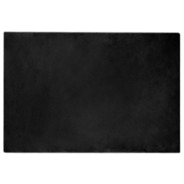 Covor din Blană Faux de Iepure Olite Negru 120 x 170 cm - WALTI WALTI