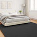 Covor din Blană Faux de Iepure Olite Negru 240 x 240 cm - WALTI WALTI