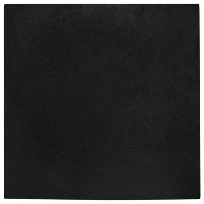 Covor din Blană Faux de Iepure Olite Negru 240 x 240 cm - WALTI WALTI