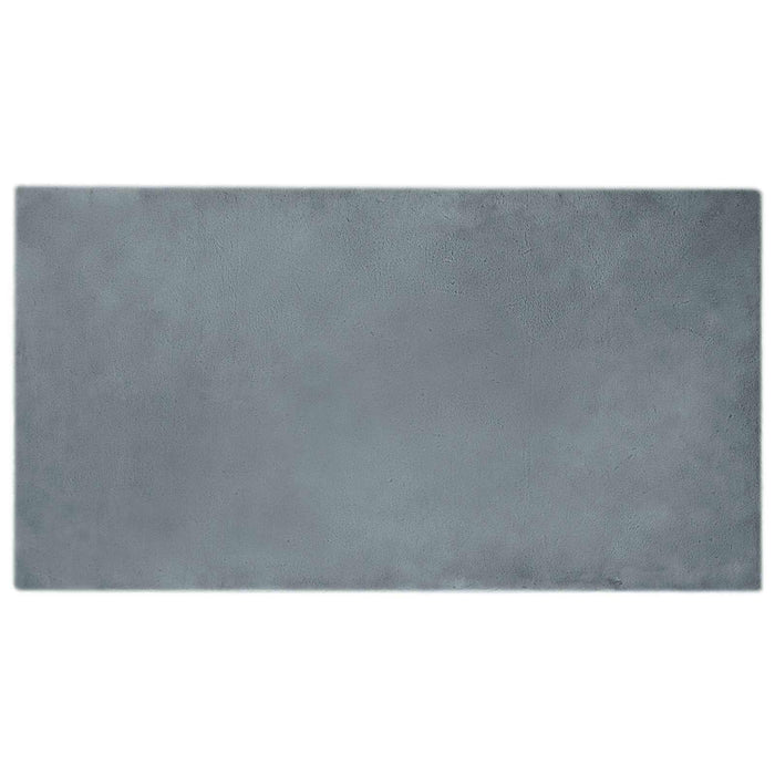 Covor din Blană Faux de Iepure Olite Antracit 80 x 150 cm - WALTI WALTI