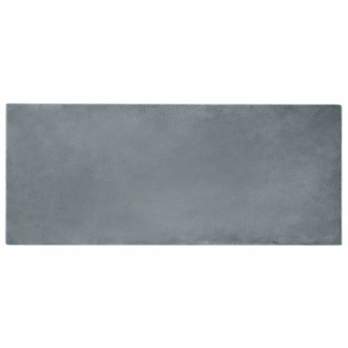 Covor din Blană Faux de Iepure Olite Antracit 80 x 200 cm - WALTI WALTI