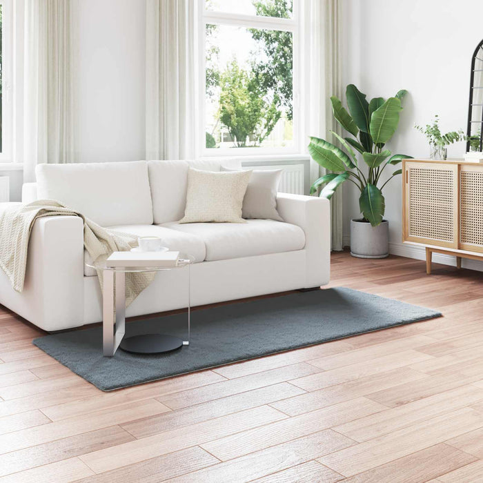 Covor din Blană Faux de Iepure Olite Antracit 100 x 200 cm - WALTI WALTI