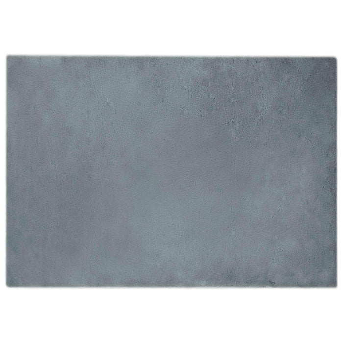 Covor din Blană Faux de Iepure Olite Antracit 140 x 200 cm - WALTI WALTI
