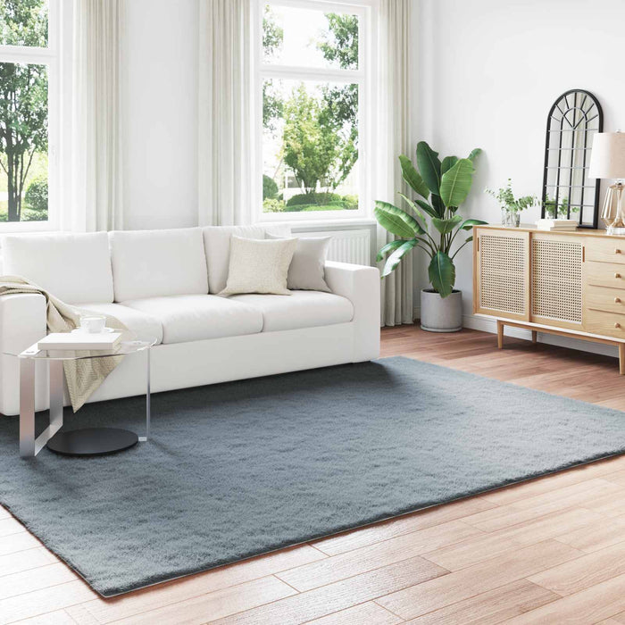 Covor din Blană Faux de Iepure Olite Antracit 200 x 280 cm - WALTI WALTI