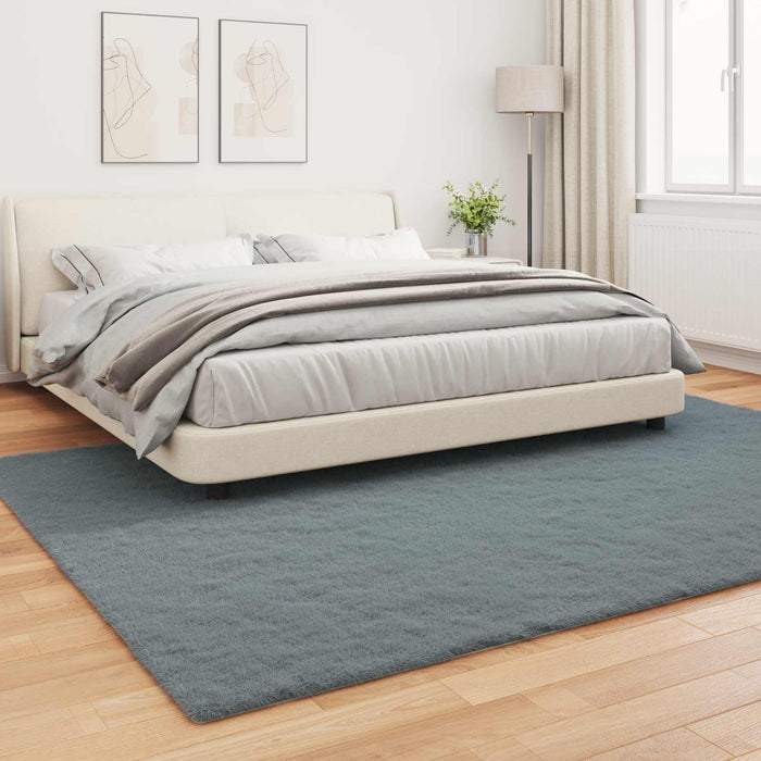 Covor din Blană Faux de Iepure Olite Antracit 240 x 340 cm - WALTI WALTI