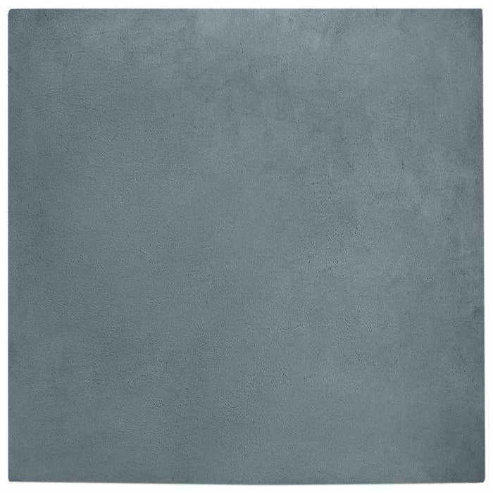 Covor din Blană Faux de Iepure Olite Antracit 120 x 120 cm - WALTI WALTI