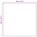Covor din Blană Faux de Iepure Olite Antracit 200 x 200 cm - WALTI WALTI