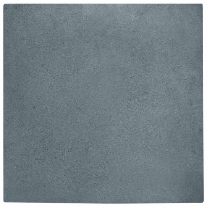 Covor din Blană Faux de Iepure Olite Antracit 240 x 240 cm - WALTI WALTI