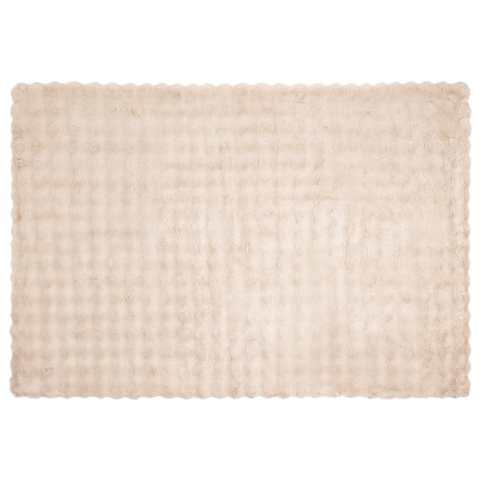 Pătură antiderapantă din sintetică de iepure Olite 4 pcs Bej - WALTI WALTI