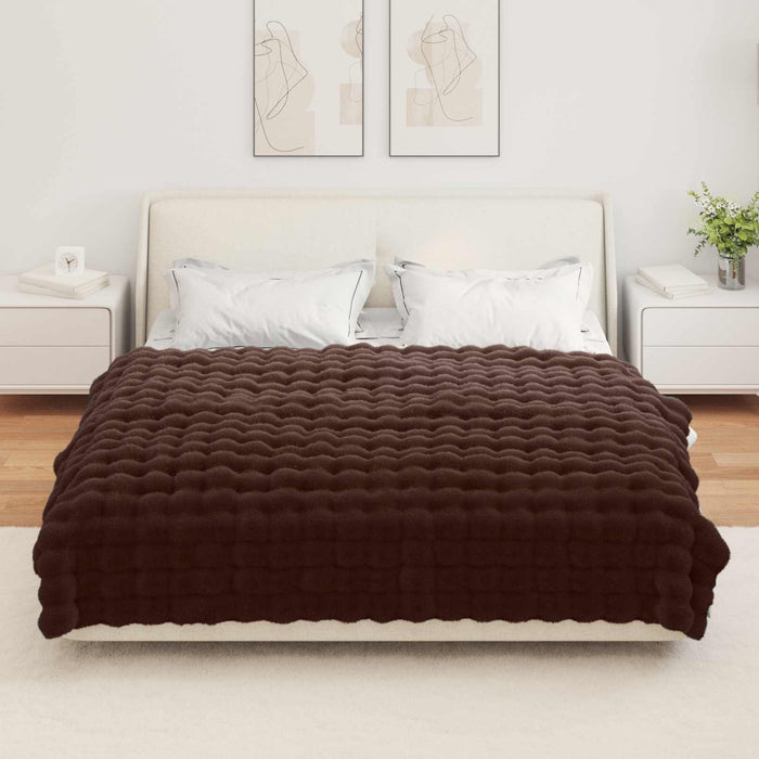 Pătură antiderapantă din sintetică de iepure Olite 150 x 220 cm - WALTI WALTI