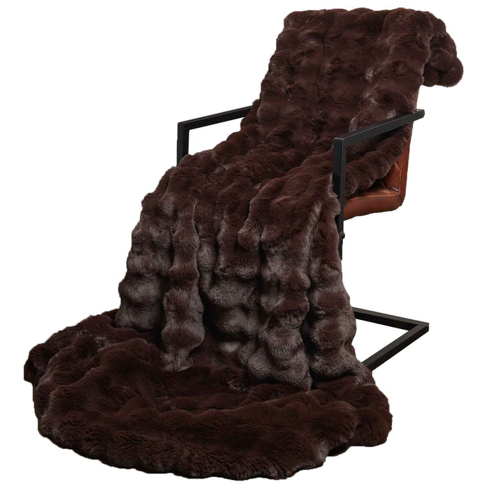 Pătură antiderapantă din sintetică de iepure Olite 150 x 220 cm - WALTI WALTI