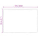 Pătură antiderapantă din sintetică de iepure Olite 150 x 220 cm - WALTI WALTI