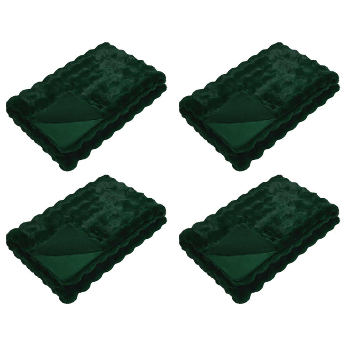 Pătură antiderapantă din sintetică de iepure Olite 4 pcs - WALTI WALTI
