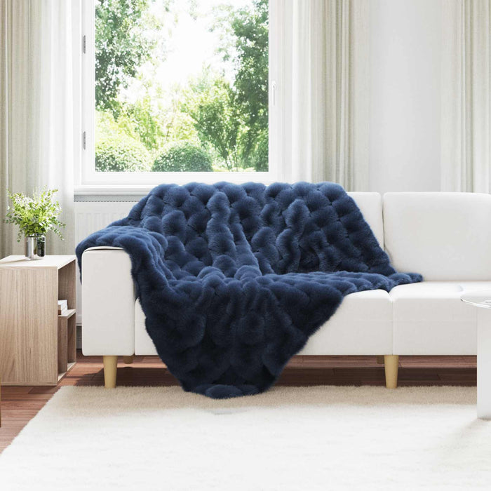 Pătură antiderapantă din sintetică de iepure Olite 130 x 150 cm - WALTI WALTI