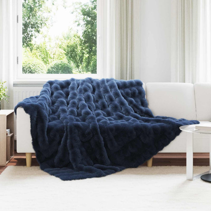 Pătură antiderapantă din sintetică de iepure Olite 220 x 240 cm - WALTI WALTI