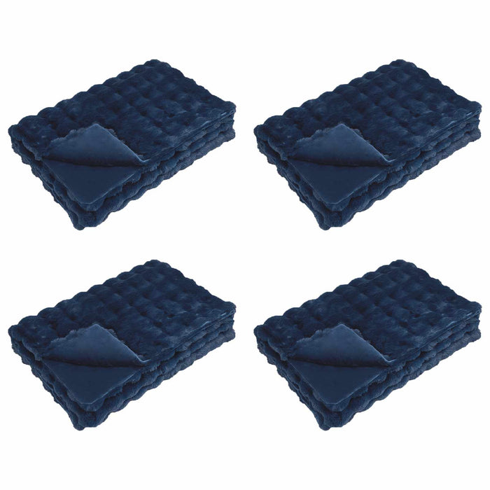 Pătură antiderapantă din sintetică de iepure Olite 4 pcs - WALTI WALTI