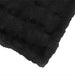 Pătură antiderapantă din sintetică de iepure Olite 4 pcs Negru - WALTI WALTI