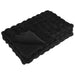 Pătură antiderapantă din sintetică de iepure Olite 4 pcs Negru - WALTI WALTI