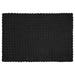 Pătură antiderapantă din sintetică de iepure Olite 4 pcs Negru - WALTI WALTI