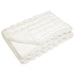 Pătură antiderapantă din sintetică de iepure Olite 4 pcs Alb - WALTI WALTI