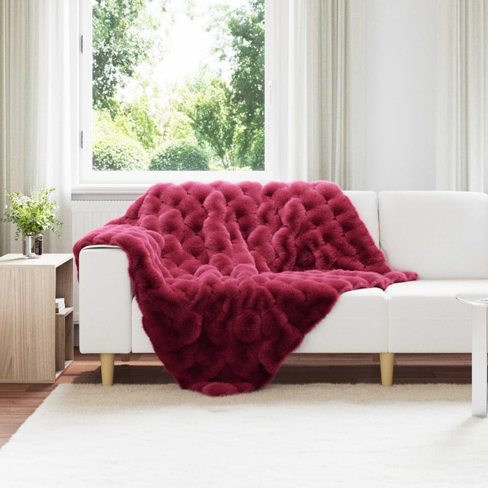 Pătură antiderapantă din sintetică de iepure Olite 130 x 150 cm - WALTI WALTI