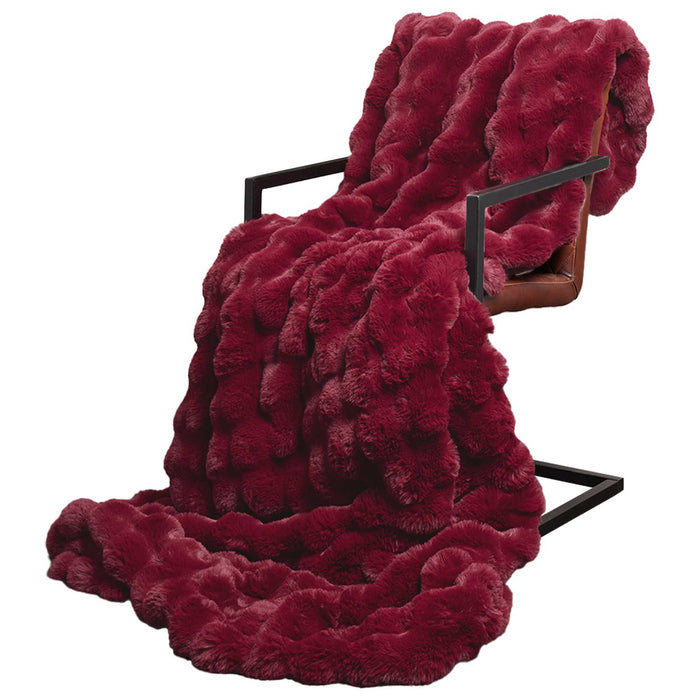 Pătură antiderapantă din sintetică de iepure Olite 130 x 150 cm - WALTI WALTI