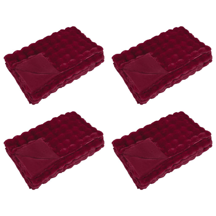 Pătură antiderapantă din sintetică de iepure Olite 4 pcs - WALTI WALTI