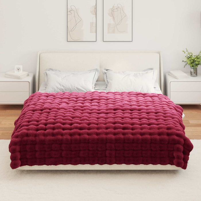 Pătură antiderapantă din sintetică de iepure Olite 4 pcs - WALTI WALTI