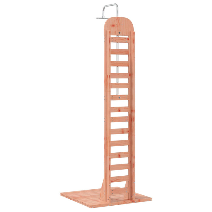 Duș exterior 223 cm Lemn masiv de Douglas și oțel inoxidabil WALTI