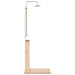 Duș exterior natural 75 x 76 x 217 cm Lemn masiv de pin - WALTI WALTI